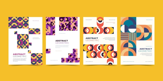 Free vector abstract business cover