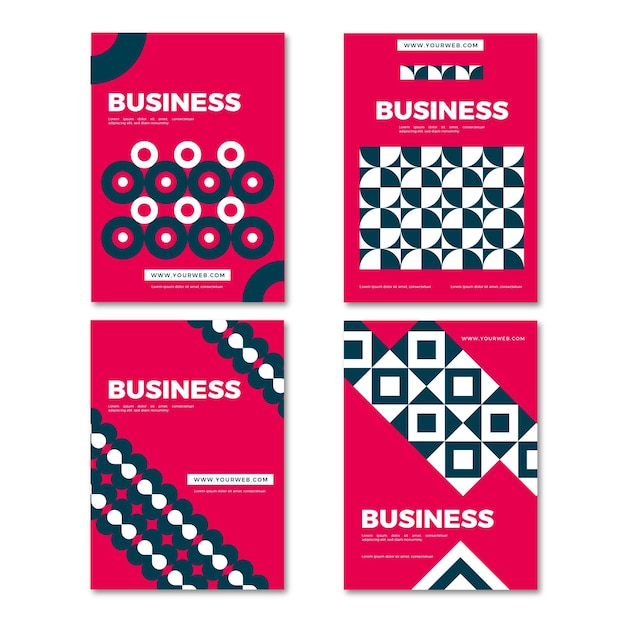 Abstract business cover