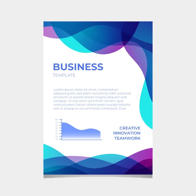 Free vector abstract business template