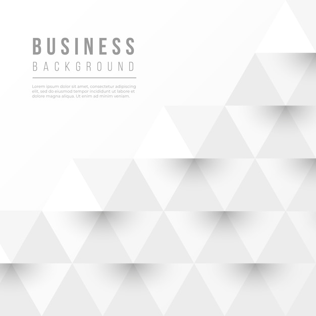 Free vector abstract businness background with geometric shapes