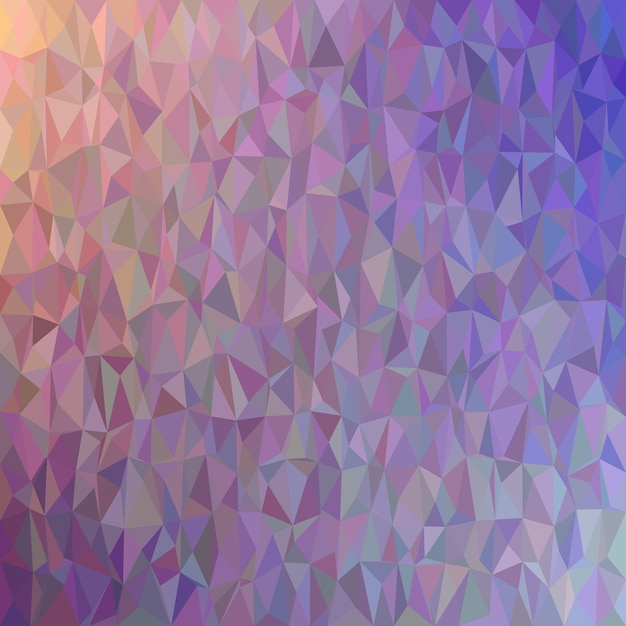 抽象的な混沌とした三角形のパターンの背景 - 色付きの三角形からの多角形のベクトルグラフィック