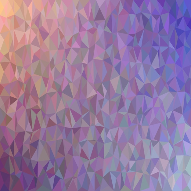 Abstract chaotic triangle pattern background - polygon vector graphic from colored triangles