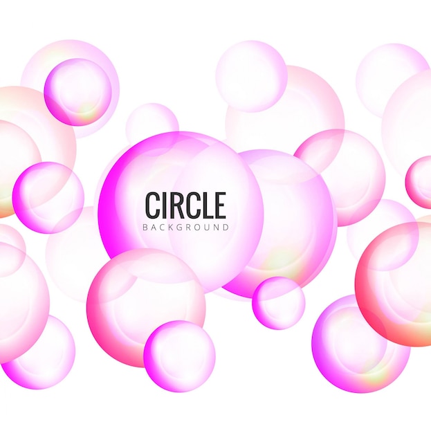 Free vector abstract circle background