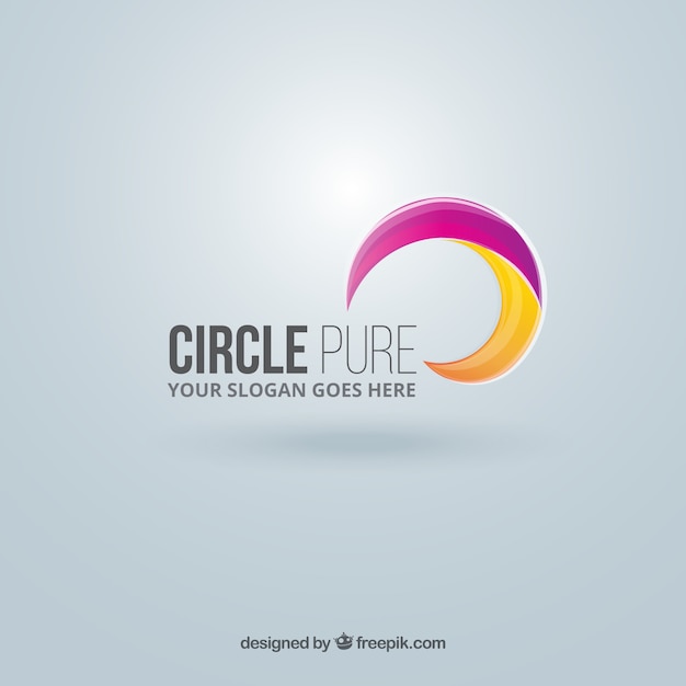 Аннотация логотип круг