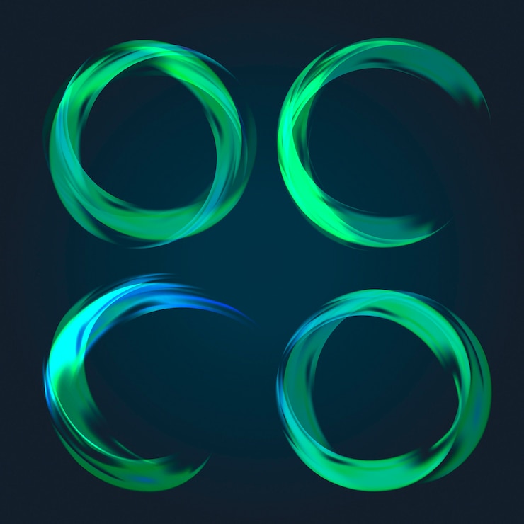 Free Vector abstract circular collection