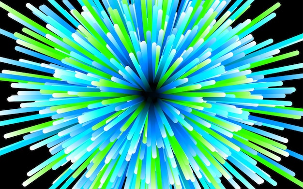 Abstract circular geometric background Starburst dynamic centric motion pattern
