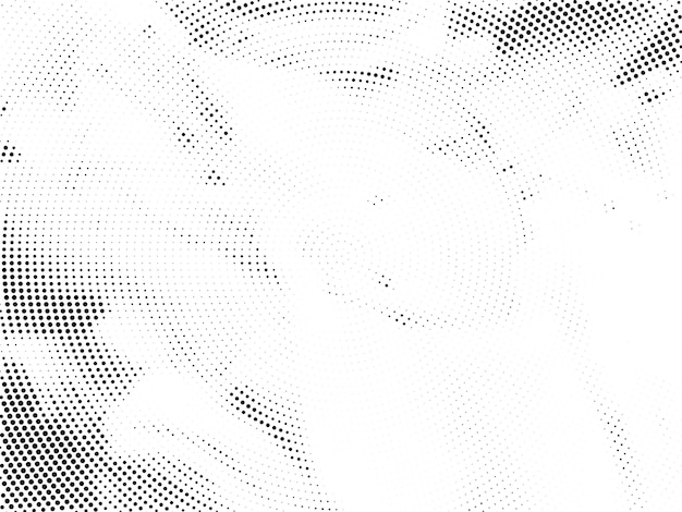 Abstract circular halftone design background