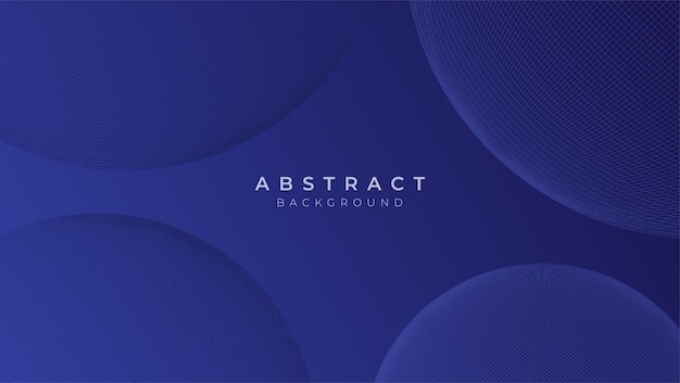 Abstract classic blue background with geometric shape