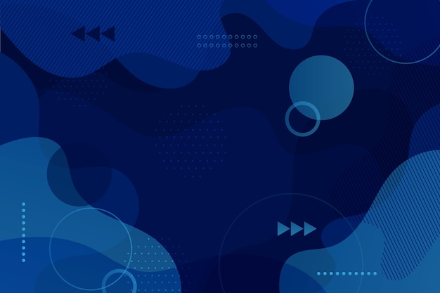 Free vector abstract classic blue background