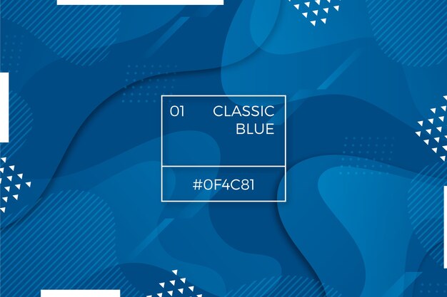 Abstract classic blue modern wallpaper theme