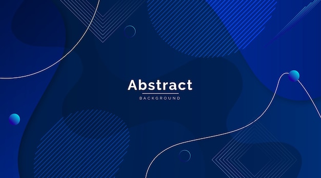 Abstract classic blue modern wallpaper