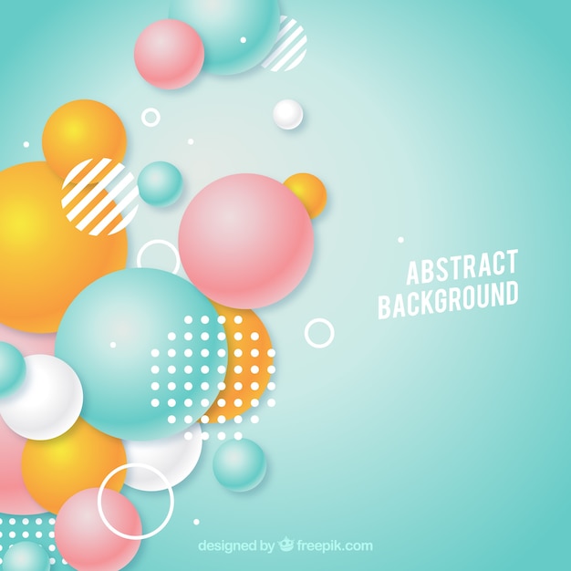Free vector abstract colorful background