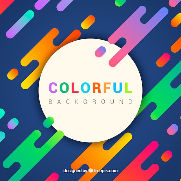 Abstract colorful background