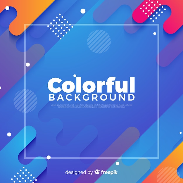 Abstract colorful background