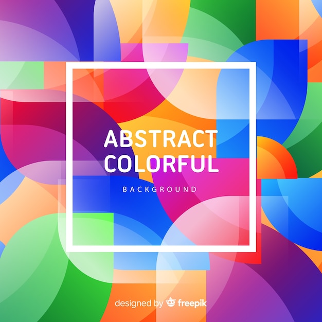 Free vector abstract colorful background