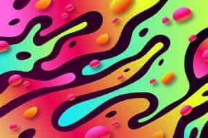 Free vector abstract colorful background