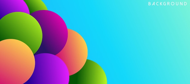 Free vector abstract colorful background