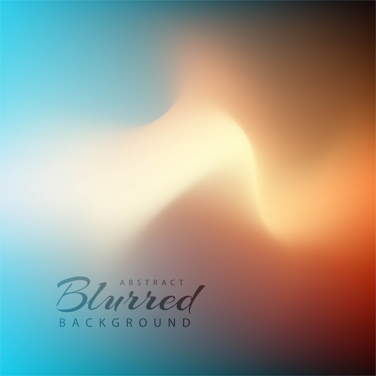 Free Vector abstract colorful blurred background illustration vector