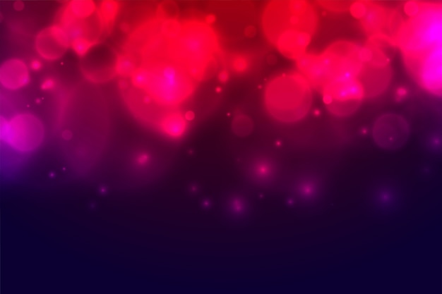 Abstract colorful bokeh lights effect background