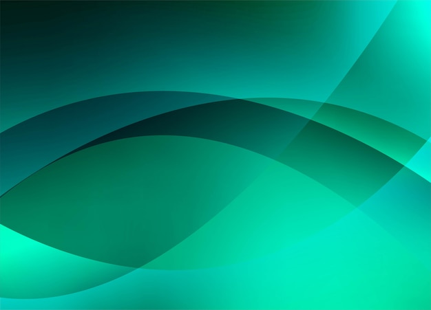 Abstract colorful creative wave background