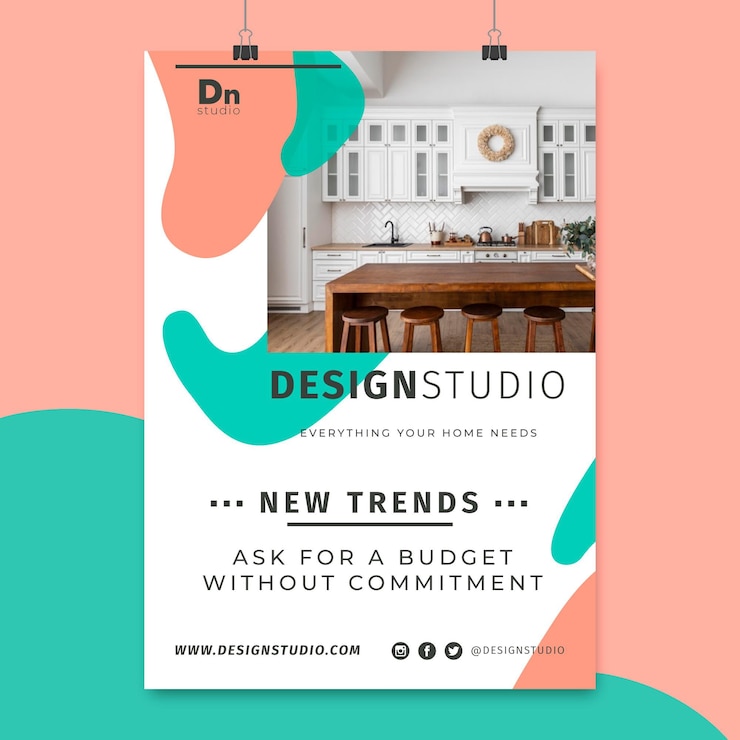 Free Vector abstract colorful design posters