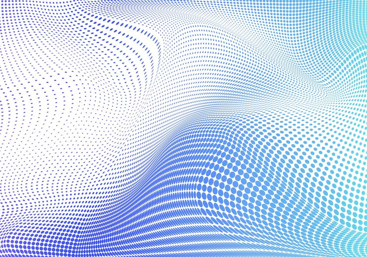 Free Vector abstract colorful dotted wave background