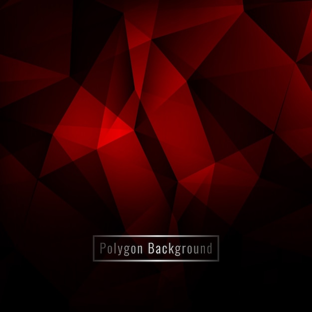 Free vector abstract colorful geometric polygon modern background