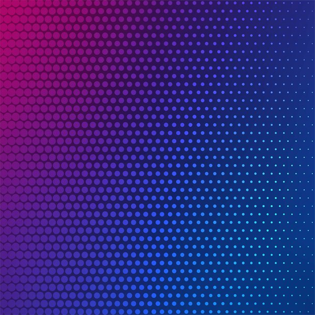 Abstract colorful halftone background