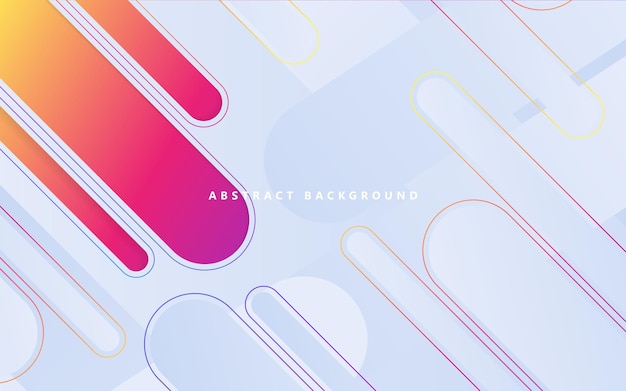 Abstract colorful layer background