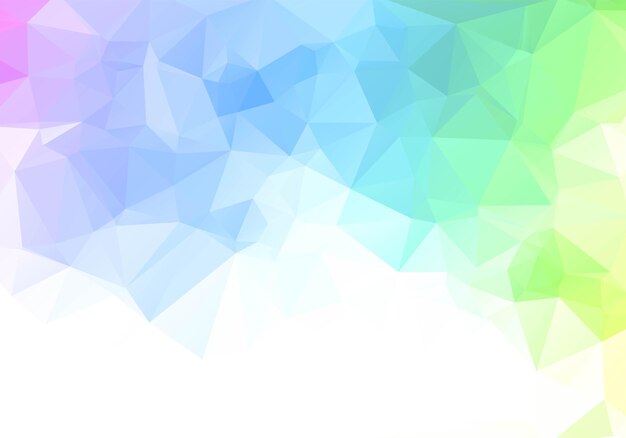 Abstract colorful low poly geometric shapes background