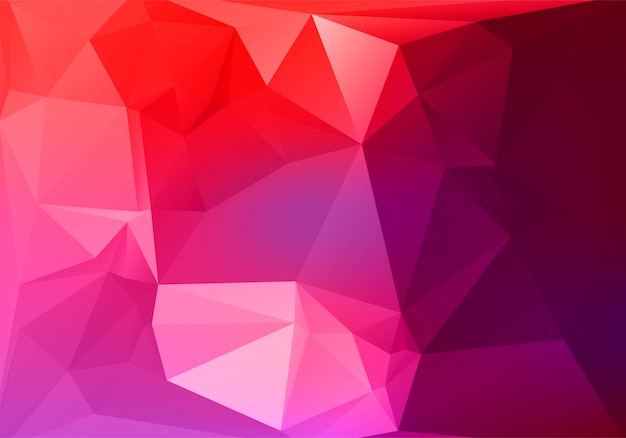 Абстрактный красочный низкий поли треугольник формирует фон
