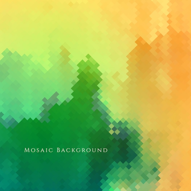 Abstract colorful mosaic background