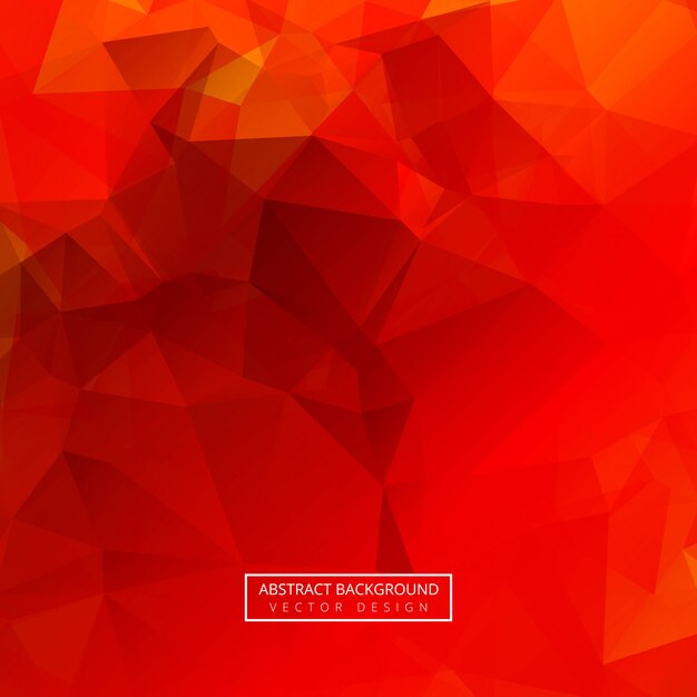 Abstract colorful polygon background vector