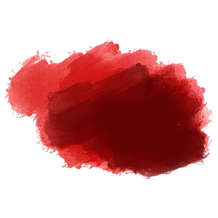 Free Vector abstract colorful red brush stroke design