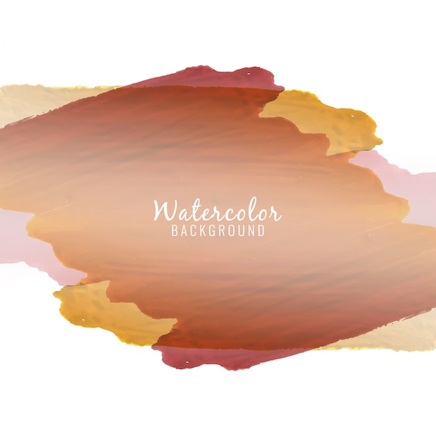 Free vector abstract colorful watercolor background