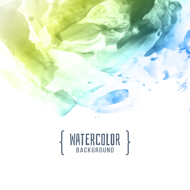 Abstract colorful watercolor background