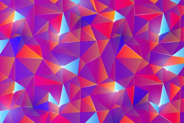 Free vector abstract colourful background kaleidoscope effect