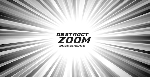 Abstract comic zoom speed background