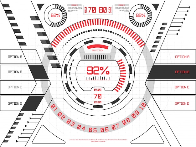 추상 통신 배너 문서 교육