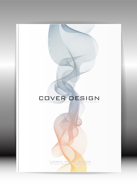Abstract cover design