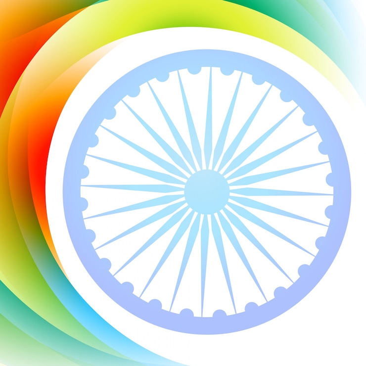 मुफ़्त वेक्टर abstract creative indian flag design