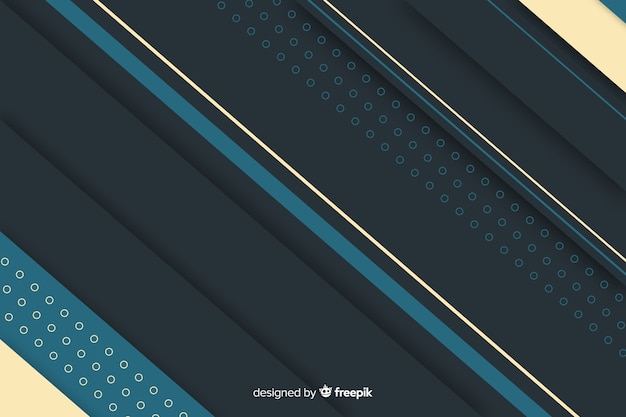 Free vector abstract dark background with geometric shapes