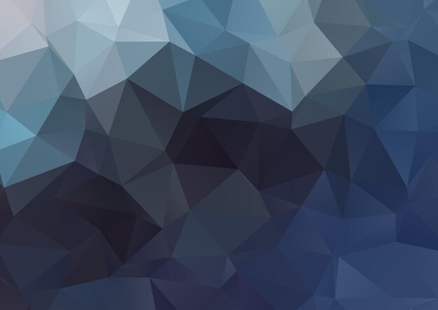 Abstract dark low poly design background