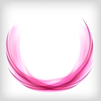 Абстрактный элемент дизайна в розовом