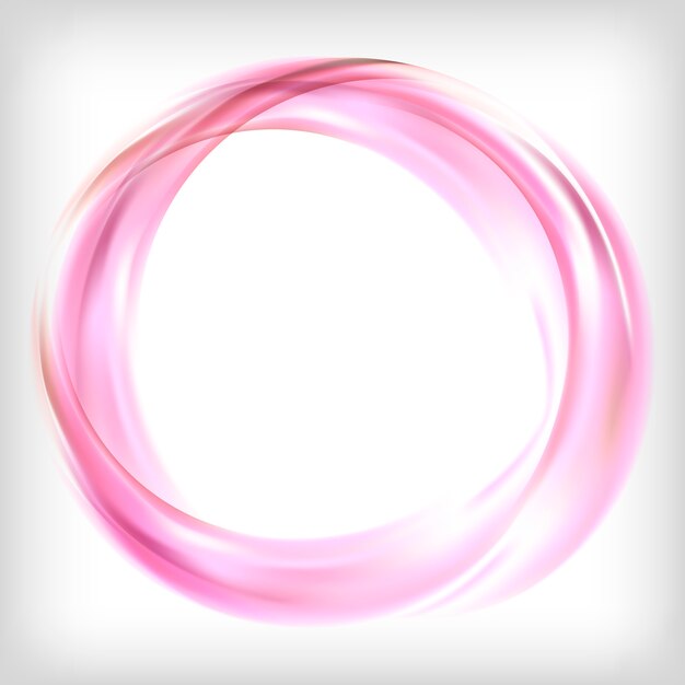 Abstract design element in pink