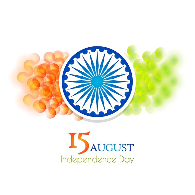 Abstract design for indian independence day