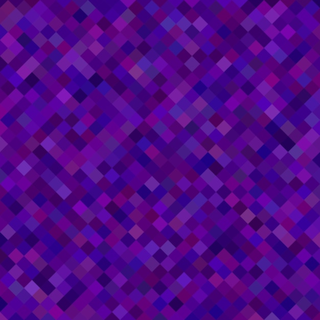 Abstract diagonal square pattern background - vector illustration from purple squares