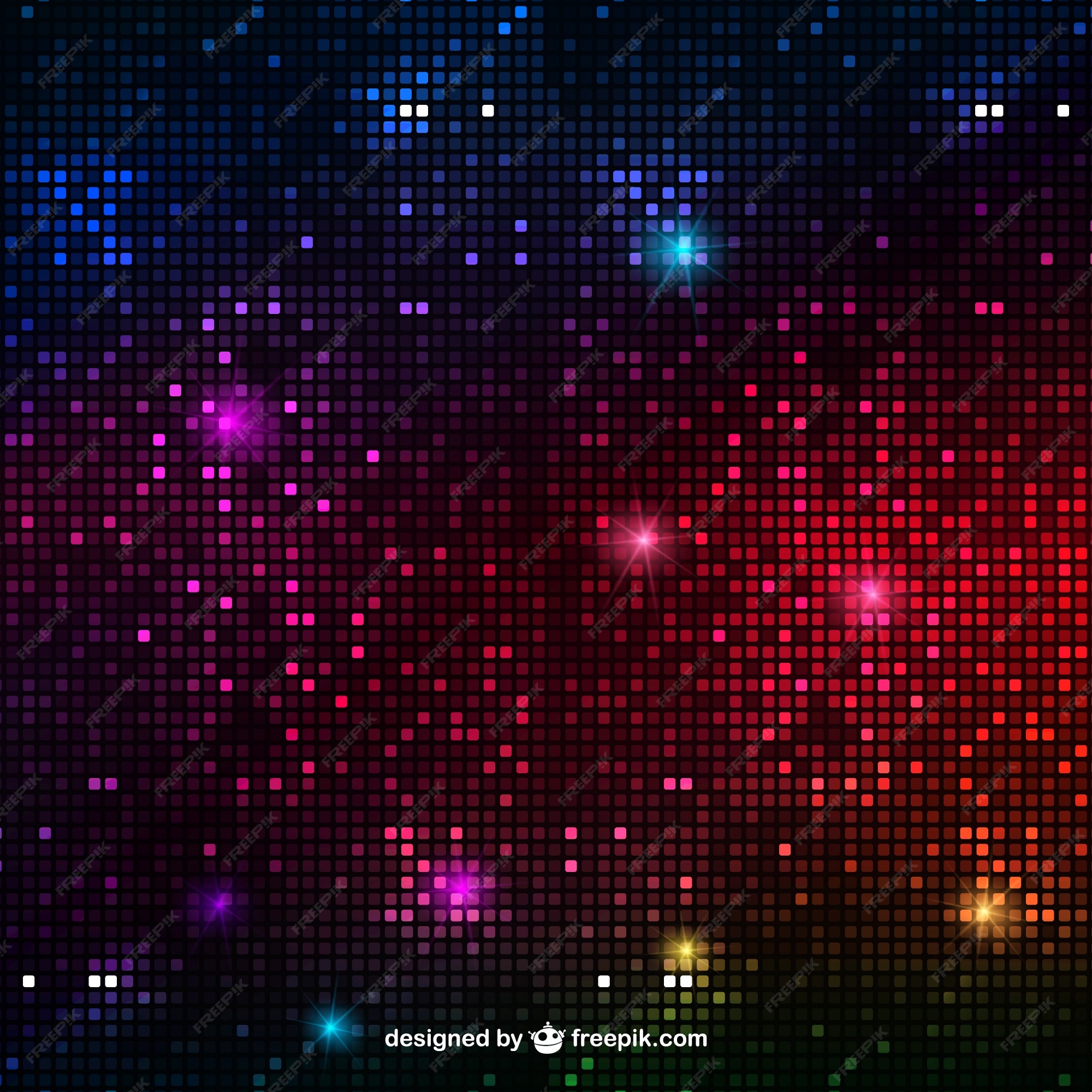 Free Vector | Abstract disco lights background