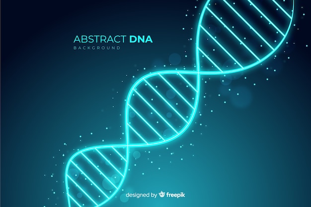 抽象的なDNA背景