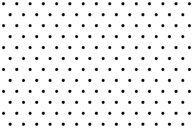 Free vector abstract doodle polka dot background